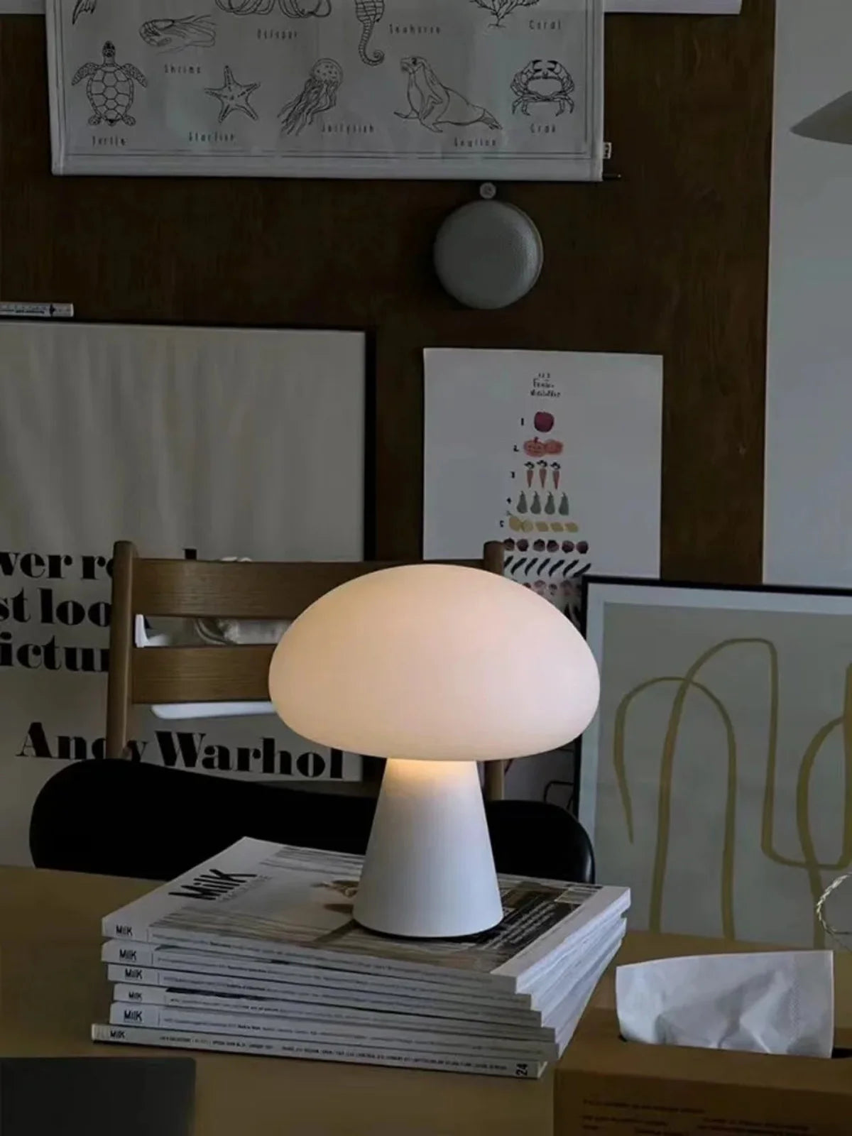 Bauhaus Mushroom Lamp