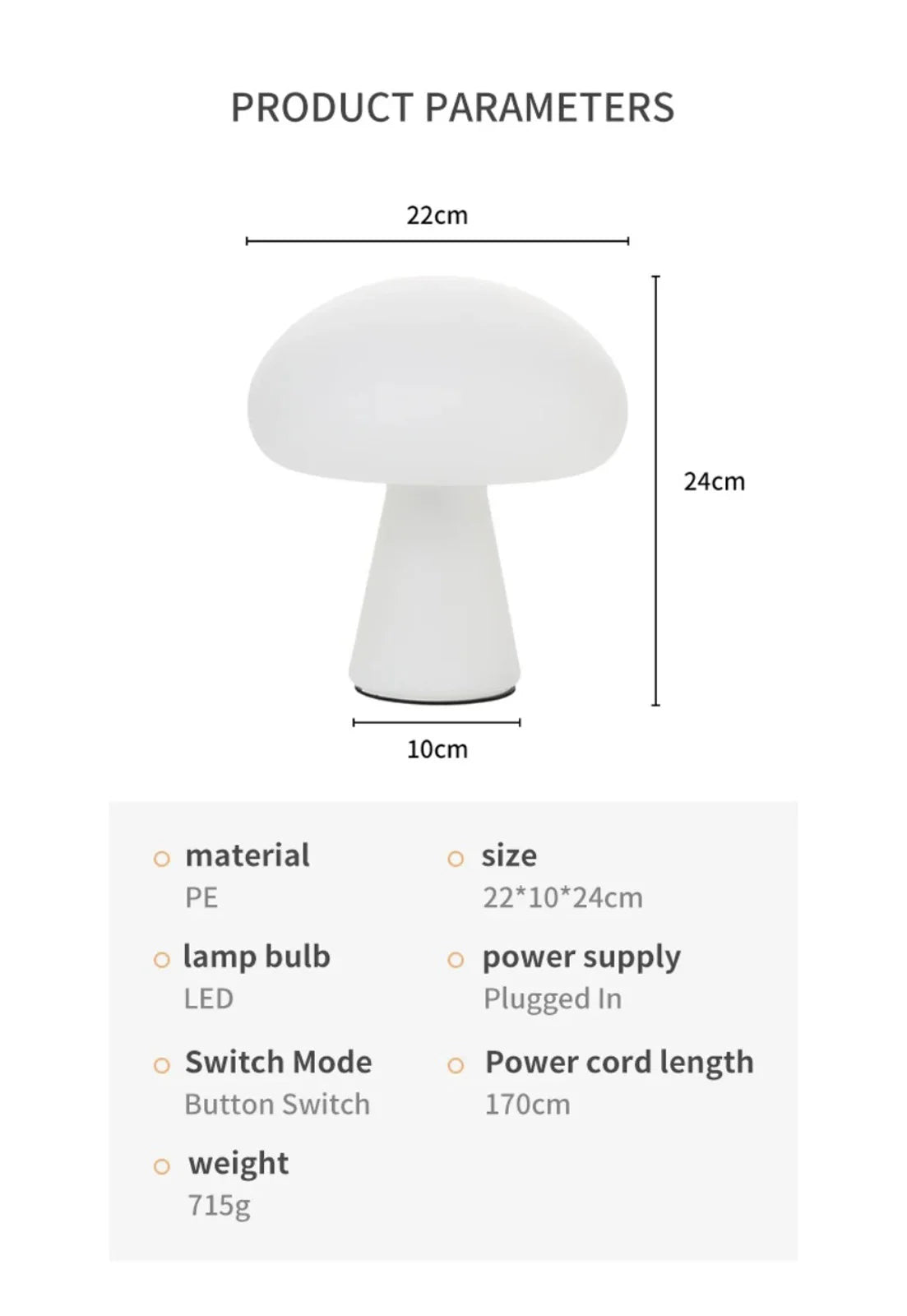 Bauhaus Mushroom Lamp